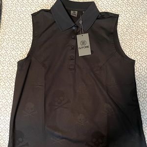 G Fore sleeveless polo, new with tags!